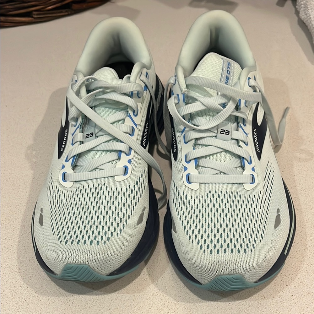 Brooks Sky Blue Athletic Sneakers